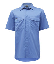Load image into Gallery viewer, KingGee Men's Workcool 2 Short Sleeve Shirt - Sky - Shirts
