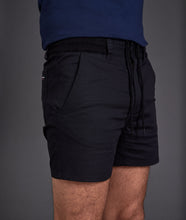 Load image into Gallery viewer, KingGee Men&#39;s Comfort Waist Short Shorts - Black - Shorts
