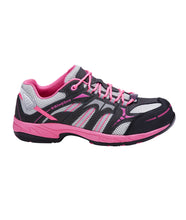 Load image into Gallery viewer, KingGee Women&#39;s Comptec G3 Sport Safety Shoe - Pink/Grey - Safety Footwear
