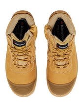 Load image into Gallery viewer, KingGee Men&#39;s Tradie ComfortMax Zip Sided Safety Boots - Wheat - Safety Footwear
