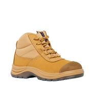 Load image into Gallery viewer, KingGee Women&#39;s Tradie Comfortmax Work Boots - Wheat - Safety Footwear
