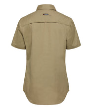 Load image into Gallery viewer, KingGee Women&#39;s Workcool 2 Short Sleeve Shirt - Khaki - Shirts
