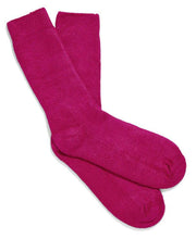 Load image into Gallery viewer, KingGee Women's Bamboo Work Sock Women's - Hot Pink - Socks
