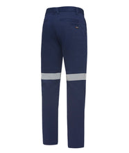 Load image into Gallery viewer, KingGee Men&#39;s Reflective Drill Pants - Navy - Pants
