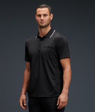 Load image into Gallery viewer, KingGee Men&#39;s Workcool Hyperfreeze Short Sleeve Polo - Black - Polos
