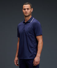 Load image into Gallery viewer, KingGee Men&#39;s Workcool Hyperfreeze Short Sleeve Polo - Navy - Polos
