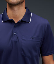 Load image into Gallery viewer, KingGee Men&#39;s Workcool Hyperfreeze Short Sleeve Polo - Navy - Polos
