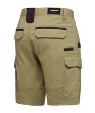 Load image into Gallery viewer, KingGee Men&#39;s Tradies Utility Cargo Shorts - Khaki - Shorts
