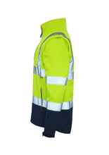 Load image into Gallery viewer, Rainbird Men&#39;s Landy Softshell Jacket - Yellow/Navy - Jackets
