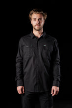Load image into Gallery viewer, FXD Men's LSH-1 Long Sleeve Work Shirt - Black - Shirts
