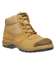 Load image into Gallery viewer, KingGee Men&#39;s Tradie Zip Sided Safety Boots - Wheat - Safety Footwear
