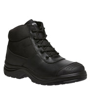 Load image into Gallery viewer, KingGee Men&#39;s Tradie Zip Sided Safety Boots - Black - Safety Footwear
