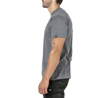 Load image into Gallery viewer, CAT Men&#39;s Trademark Logo Tee - Dark Heather Grey - Tees
