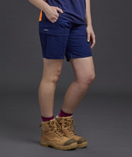 Load image into Gallery viewer, KingGee Women&#39;s Workcool Pro Shorts - Navy - Shorts
