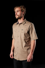 Load image into Gallery viewer, FXD Men&#39;s SSH-1 Short Sleeve Work Shirt - Khaki - Shirts
