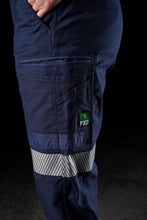 Load image into Gallery viewer, FXD Women&#39;s Stretch Reflective Taped Work Pants - Navy - Pants
