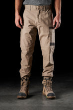 Load image into Gallery viewer, FXD Men&#39;s WP-4 Stretch Cuff Work Pants - Khaki - Pants
