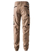 Load image into Gallery viewer, FXD Men&#39;s WP-4 Stretch Cuff Work Pants - Khaki - Pants
