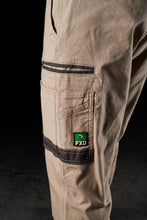 Load image into Gallery viewer, FXD Men&#39;s WP-4 Stretch Cuff Work Pants - Khaki - Pants
