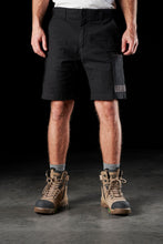 Load image into Gallery viewer, FXD Men&#39;s WS-3 Stretch Work Shorts - Black - Shorts
