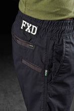 Load image into Gallery viewer, FXD Men&#39;s WS-4 Lightweight Elastic Waisted Work Shorts - Black - Shorts
