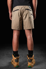 Load image into Gallery viewer, FXD Men&#39;s WS-4 Lightweight Elastic Waisted Work Shorts - Khaki - Shorts
