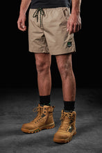 Load image into Gallery viewer, FXD Men&#39;s WS-4 Lightweight Elastic Waisted Work Shorts - Khaki - Shorts
