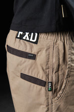 Load image into Gallery viewer, FXD Men&#39;s WS-4 Lightweight Elastic Waisted Work Shorts - Khaki - Shorts
