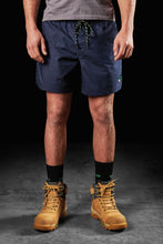 Load image into Gallery viewer, FXD Men&#39;s WS-4 Lightweight Elastic Waisted Work Shorts - Navy - Shorts
