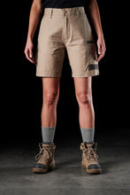 Load image into Gallery viewer, FXD Women&#39;s WS-3W Stretch Work Shorts - KHAKI - Shorts
