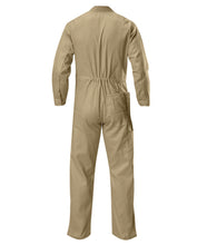 Load image into Gallery viewer, Hard Yakka Men&#39;s Foundations Lightweight Cotton Drill Coverall - Khaki - Overalls
