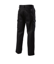 Load image into Gallery viewer, Hard Yakka Men&#39;s Foundations Drill Cargo Pants - Black - Pants
