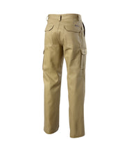 Load image into Gallery viewer, Hard Yakka Men&#39;s Foundations Drill Cargo Pants - Khaki - Pants
