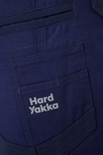 Load image into Gallery viewer, Hard Yakka Men&#39;s Raptor Cuffed W/Tape - Navy - Pants
