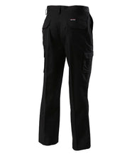 Load image into Gallery viewer, Hard Yakka Men&#39;s Permanent Press Cargo Pants with Bionic &amp;Supercrease Finish - Black - Pants
