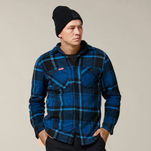 Load image into Gallery viewer, Hard Yakka Men&#39;s Sherpa Jacket - Blue - Jackets
