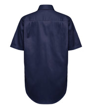 Load image into Gallery viewer, Hard Yakka Men&#39;s CORE Short Sleeve Lightweight VENTED SHIRT - Navy - Shirts
