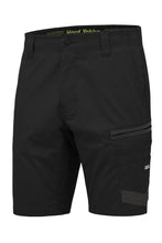 Load image into Gallery viewer, Hard Yakka Men&#39;s Raptor Active Mid-Short - Black - Shorts
