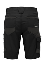 Load image into Gallery viewer, Hard Yakka Men&#39;s Raptor Active Mid-Short - Black - Shorts
