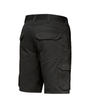 Load image into Gallery viewer, Hard Yakka Men&#39;s Foundations Drill Cargo Shorts - Black - Shorts
