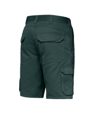 Load image into Gallery viewer, Hard Yakka Men&#39;s Foundations Drill Cargo Shorts - Green - Shorts
