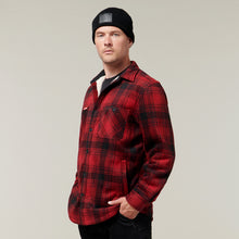 Load image into Gallery viewer, Hard Yakka Men&#39;s Legends Sherpa with Free Beanie - Camper Red - Jackets
