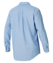 Load image into Gallery viewer, Hard Yakka Men&#39;s Foundations Chambray Long Sleeve Shirt - Blue - Shirts
