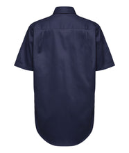 Load image into Gallery viewer, Hard Yakka Men&#39;s Foundations Cotton Drill Short Sleeve Shirt - Navy - Shirts
