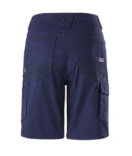 Load image into Gallery viewer, Hard Yakka Women&#39;s Raptor Mid Shorts - Navy - Shorts
