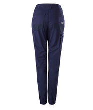 Load image into Gallery viewer, Hard Yakka Women&#39;s Raptor Cuff Pants - Navy - Pants
