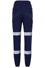 Load image into Gallery viewer, Hard Yakka Women&#39;s Raptor Cuff Pant W/Tape - Navy - Pants
