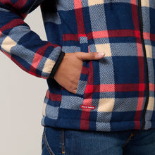 Load image into Gallery viewer, Hard Yakka Women's Check Zoodie - Cherry - Jackets
