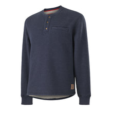 Load image into Gallery viewer, Hard Yakka Men&#39;s Sherpa Henley - Indigo - Jackets
