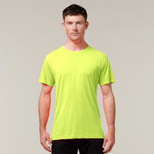 Load image into Gallery viewer, Hard Yakka Men&#39;s Neon Tee Short Sleeve - Yellow - Tees
